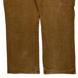Carhartt Carpenter Pants - 38W 28L Brown Cotton