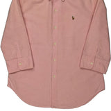 Age 8 Ralph Lauren Sport Shirt - Small Pink Cotton