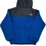 Age 3 The North Face Checked Fleece Jacket - 2XS Blue Polyester