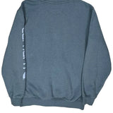 Carhartt Spellout Hoodie - Medium Blue Cotton