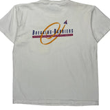 Breaking Barriers Delta Graphic T-Shirt - Large White Cotton