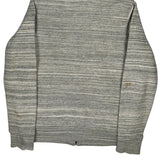 Carhartt Striped Hoodie - XS Grey Cotton Blend