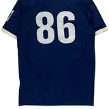 New United Adidas Football Shirt - Medium Blue Polyester