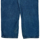 Dickies Double Knee Carpenter Jeans - 34W 30L Blue Cotton