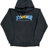 Revista Thrasher Graphic Hoodie - Small Black Cotton