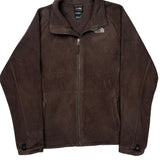 The North Face Fleece Jacket - XL Brown Polyester