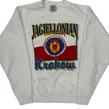 Oneita College Sweatshirt - XL Blue Cotton