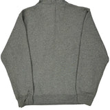 Patagonia Striped Hoodie - Small Gray Cotton Blend