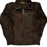 Mountain Hard Wear Fleece Jacket - Small Brown Polyester