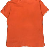 Polo By Ralph Lauren Polo Shirt - Large Orange Cotton