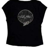 Willie G Harley Davidson Graphic T-Shirt - Large Black Cotton