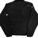 Miami Dolphins Champion Football 1/4 Zip Fleece - Large Black Polyester