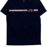 Tommy Hilfiger T-Shirt - Medium Navy Cotton