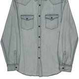 Mossimo Supply Denim Shirt - Medium Light Wash Denim
