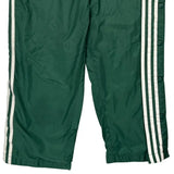 True To The Athlete Adidas Striped Track Pants - XL White Cotton