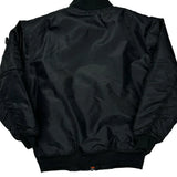 Northern Xplosion Bomber Jacket - Medium Black Nylon