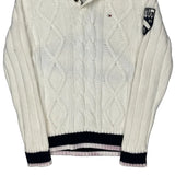 85 Patch Tommy Hilfiger Sweater - Medium Black Cotton