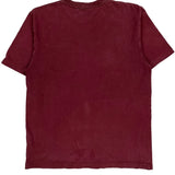 Carhartt T-Shirt - Medium Burgundy Cotton