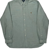 Ralph Lauren Shirt - Large Green Cotton