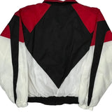 Reebok Windbreaker - Large Black Cotton