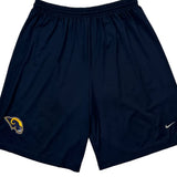Los Angeles Rams Nike Sport Shorts - Mediumw 9L Navy Polyester