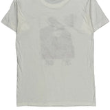 Fan House Graphic T-Shirt - Large White Cotton