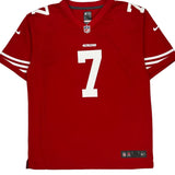 49Ers Nike Football Jersey - XL Red Polyester