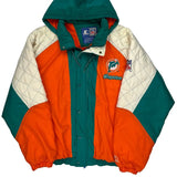 Miami Dolphins Starter Nfl Jacket - XL Green Polyester