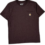 Carhartt T-Shirt - Medium Brown Cotton