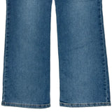 518 Levis Boot Cut Jeans - 34W US 8 Blue Cotton Blend