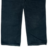 Carhartt Carpenter Trousers - 32W 30L Black Cotton
