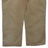 Carhartt Double Knee Carpenter Trousers - 33W 30L Beige Cotton