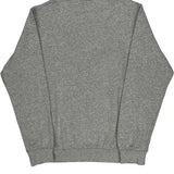 Blank Russell Athletic Sweatshirt - Large Grey Cotton Blend