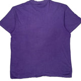 Anaheim Ducks Nhl Graphic T-Shirt - Large Purple Cotton