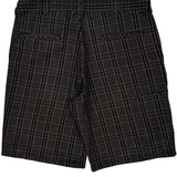 Dickies Checked Shorts - 37W 10L Gray Cotton Blend