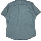 Levis Denim Shirt - Large Light Wash Denim