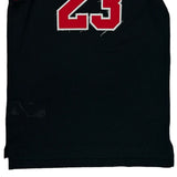 Chicago Bulls Jordan Graphic Jersey - XL Black Polyester
