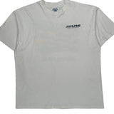 Road Rockin' Hanes Graphic T-Shirt - XL White Cotton