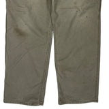 Carhartt Carpenter Trousers - 36W 30L Khaki Cotton