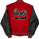 Fond Du Lac Bears Hockey Rennoc College Varsity Jacket - Large Red Wool Blend