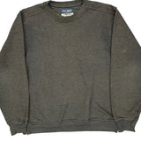 Russell Athletic Blank Sweatshirt - Medium Gray Cotton Blend