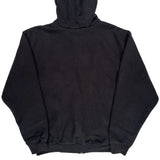 K149 Carhartt Hoodie - Large Black Cotton Blend