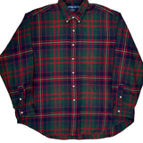 Ralph Lauren Checked Flannel Shirt - 2XL Multicoloured Cotton