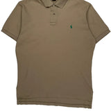 Polo By Ralph Lauren Polo Shirt - Medium Beige Cotton