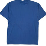 Made In USA Soccer Nike Graphic T-Shirt - Large Blue Cotton