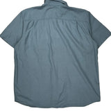 Carhartt Short Sleeve Shirt - 2XL Blue Cotton