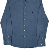 Polo By Ralph Lauren Shirt - XL Blue Cotton