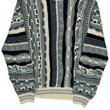 Unbranded Striped Sweater - Large Multicoloured Cotton