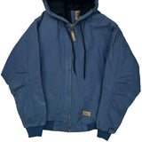 Berne Jacket - Large Blue Cotton Blend