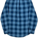 Polo By Ralph Lauren Checked Shirt - Medium Blue Cotton